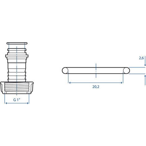 GUARNIZIONE OR 2,62 X 20,24 X 25,48PZ.50